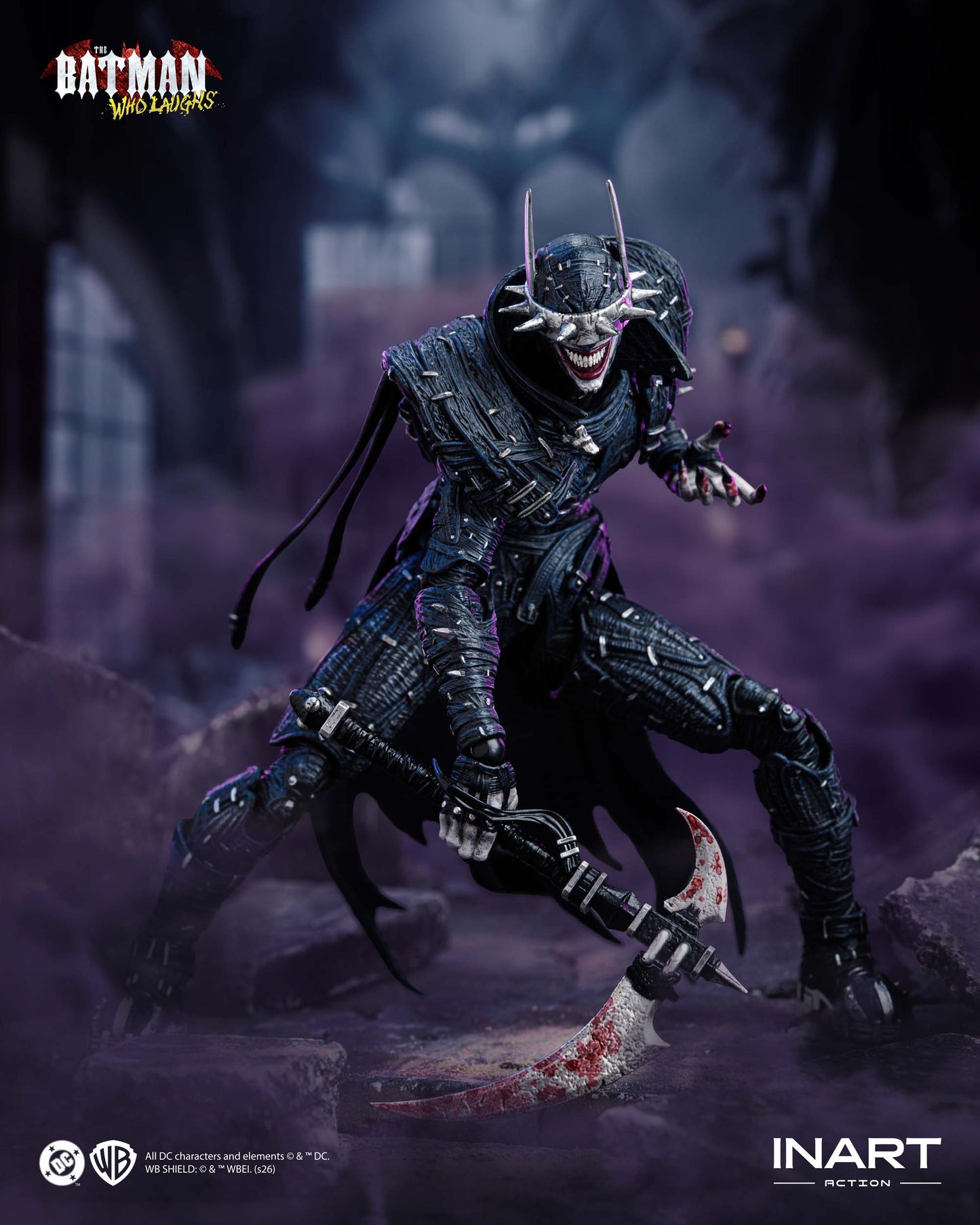 PRE-ORDER INART Action– Dark Nights: Metal - The Batman Who Laughs 1/12 Scale Action Figure
