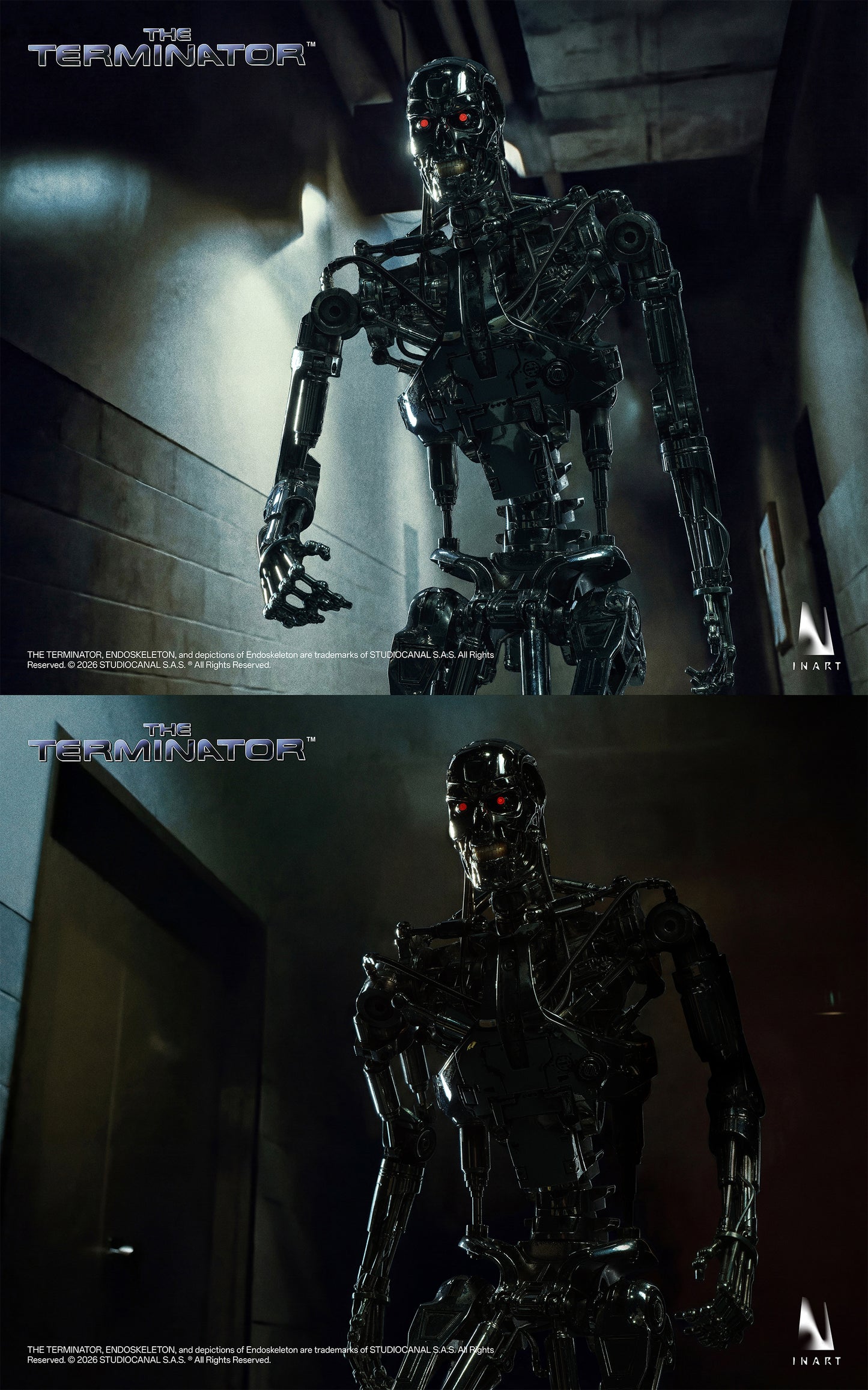 PRE-ORDER INART – The Terminator - T-800 Endoskeleton 1/6 Collectible Figure