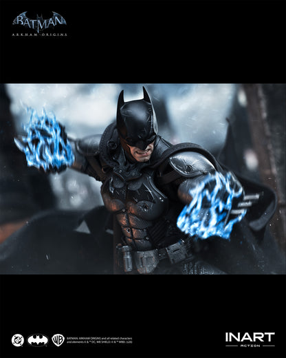 PRE-ORDER INART Action– Batman: Arkham Origins –  Batman (Battle Damaged Version) 1/12 Action Figure