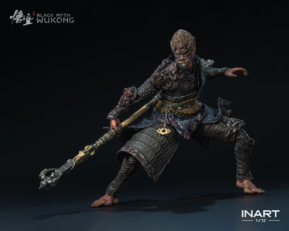 PRE-ORDER INART Black Myth: Wukong 1/12 Scale Action Figure - The Destined One in the Bronze Armor Set