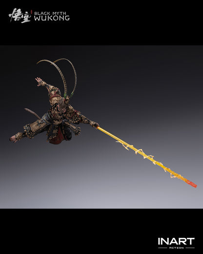 PRE-ORDER INART Action MAG G0010 - Black Myth: Wukong 1/12 Action Figure -  Great Sage Armor Set