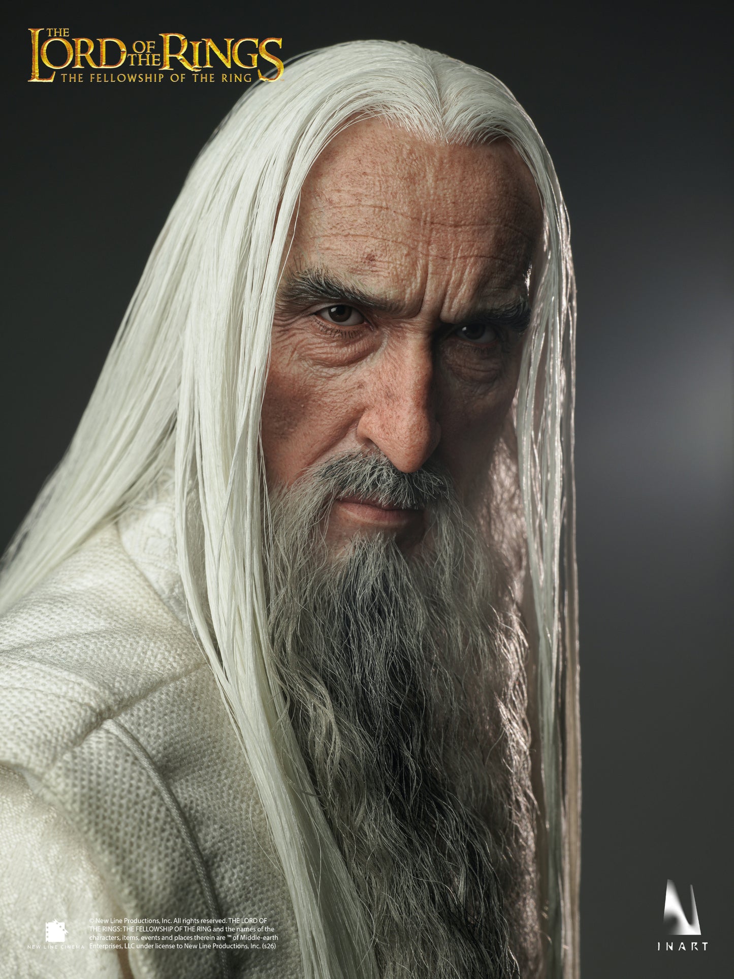 PRE-ORDER INART Ag A041 — The Lord of the Rings: The Fellowship of the Ring — Saruman 1/6 Collectible Figure