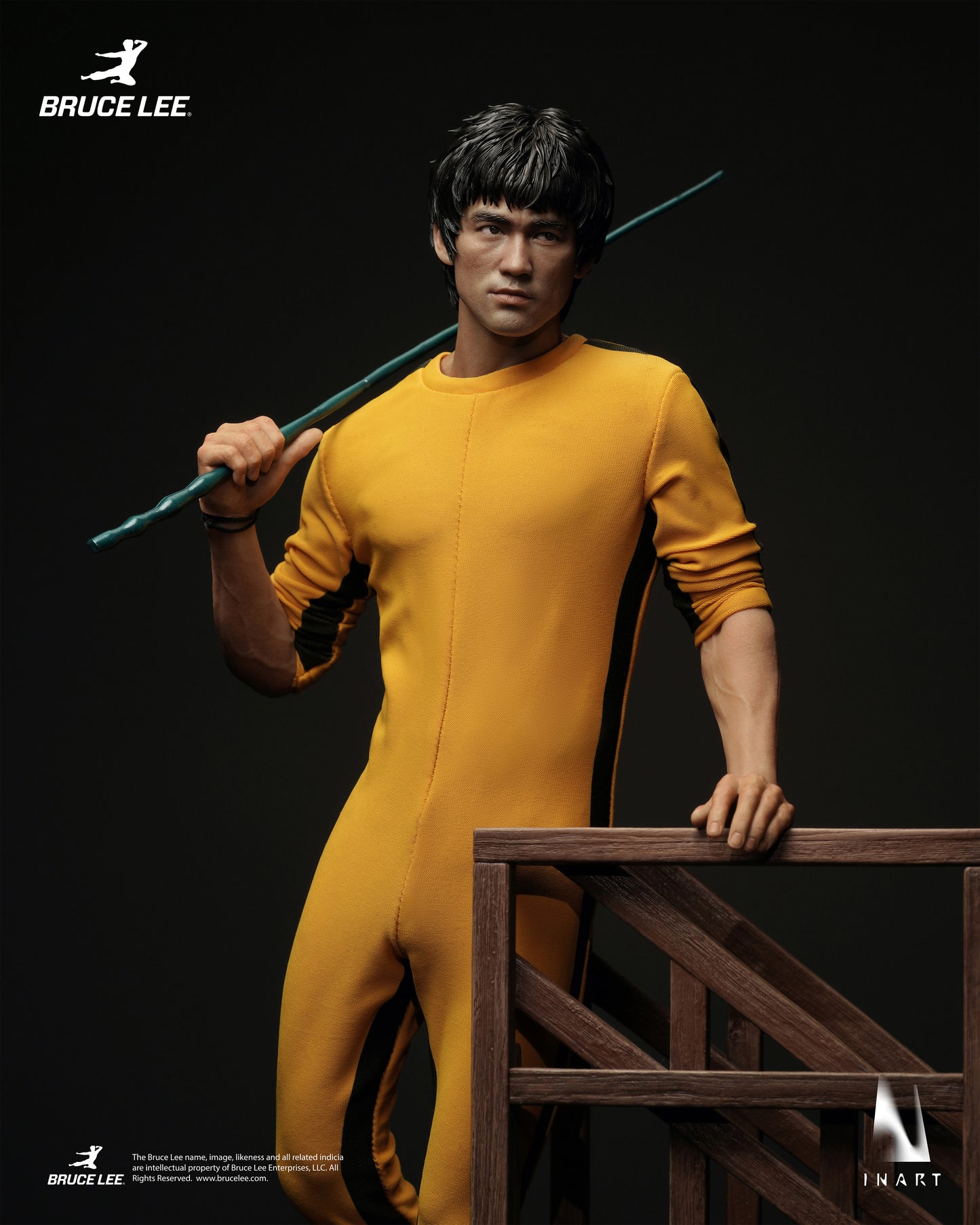 PRE-ORDER INART Gy A043 - Bruce Lee (Yellow Jumpsuit) 1/6 Collectible Figure