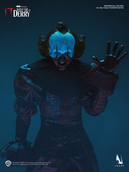 PRE-ORDER INART Ag A045 INART - IT: Welcome to Derry Season 1 - Pennywise (Bloody Version) 1/6 Collectible Figure