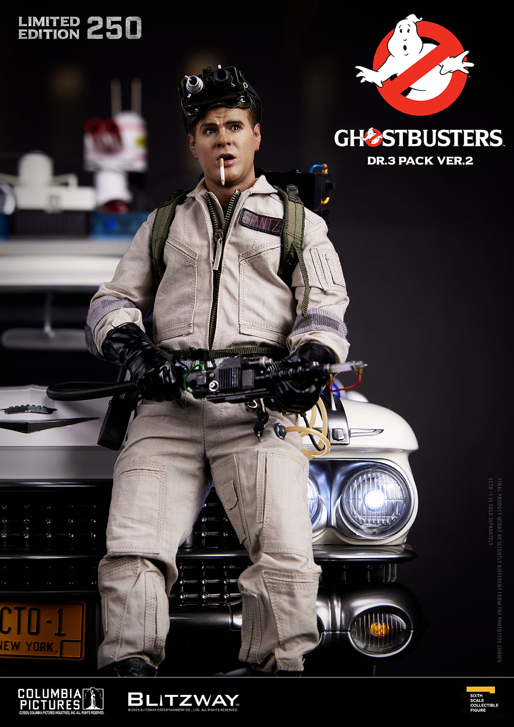 PRE-ORDER BLITZWAY Ghostbusters Dr.3 Pack ver.2 1/6 Scale Action Figure