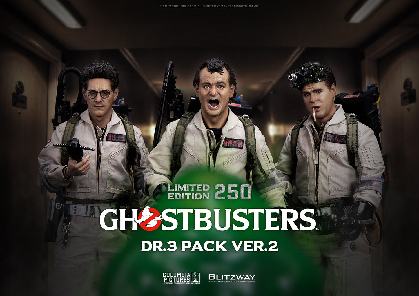 PRE-ORDER BLITZWAY Ghostbusters Dr.3 Pack ver.2 1/6 Scale Action Figure