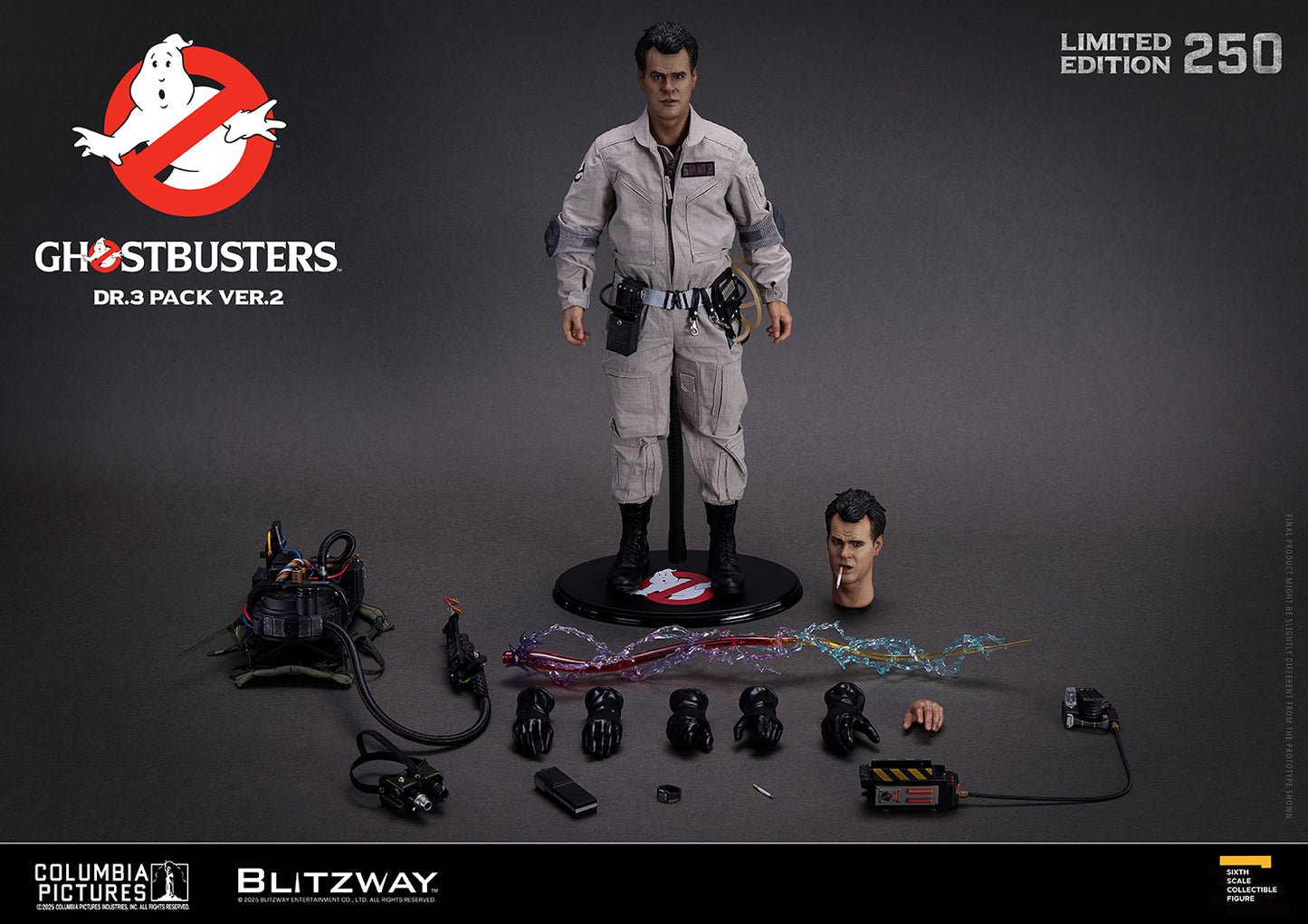 PRE-ORDER BLITZWAY Ghostbusters Dr.3 Pack ver.2 1/6 Scale Action Figure