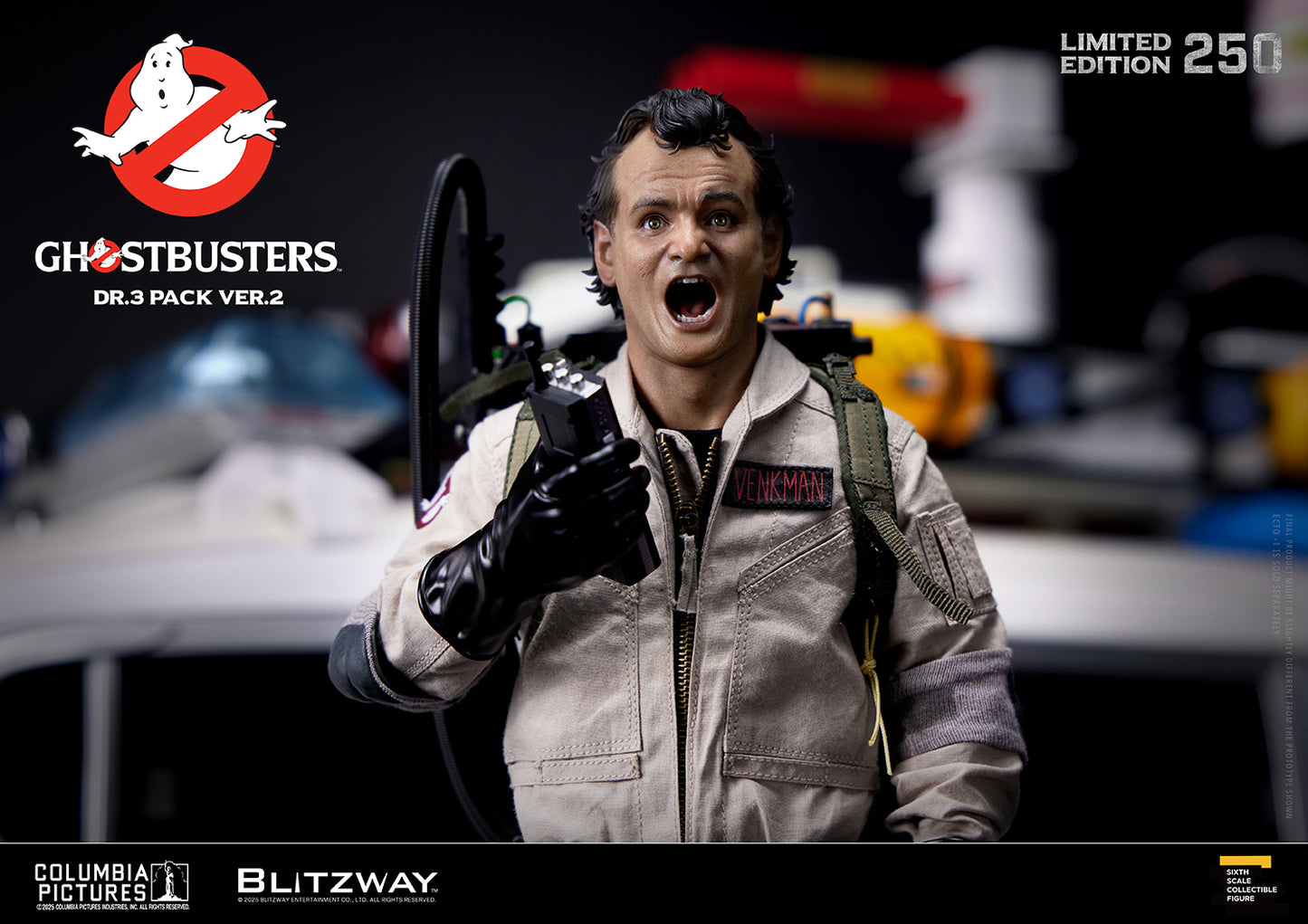 PRE-ORDER BLITZWAY Ghostbusters Dr.3 Pack ver.2 1/6 Scale Action Figure