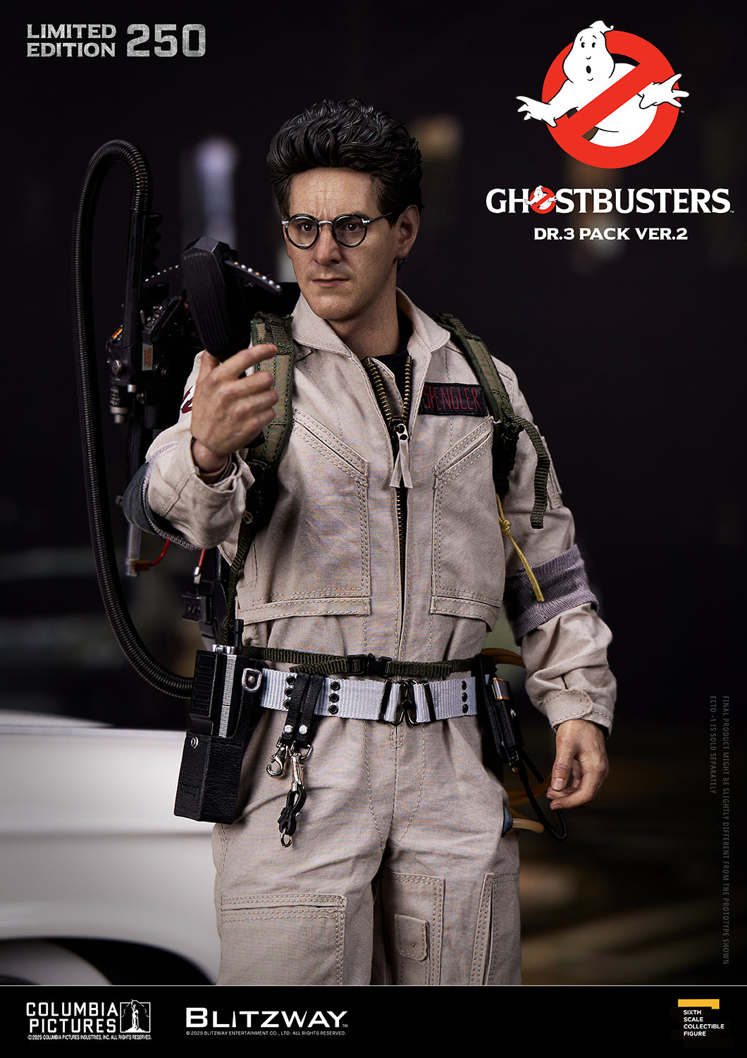 PRE-ORDER BLITZWAY Ghostbusters Dr.3 Pack ver.2 1/6 Scale Action Figure
