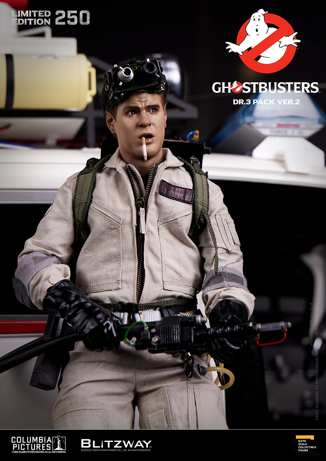 PRE-ORDER BLITZWAY Ghostbusters Dr.3 Pack ver.2 1/6 Scale Action Figure