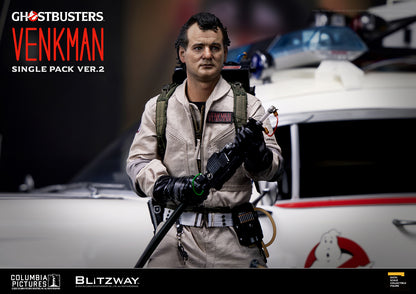 PRE-ORDER BLITZWAY Ghostbusters Dr. Peter Venkman Single Pack ver.2 1/6 Scale Action Figure