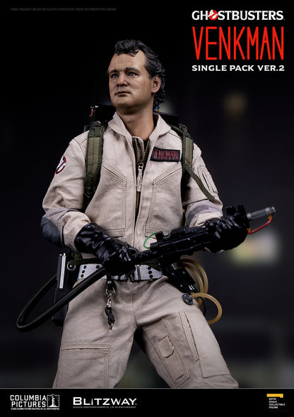PRE-ORDER BLITZWAY Ghostbusters Dr. Peter Venkman Single Pack ver.2 1/6 Scale Action Figure