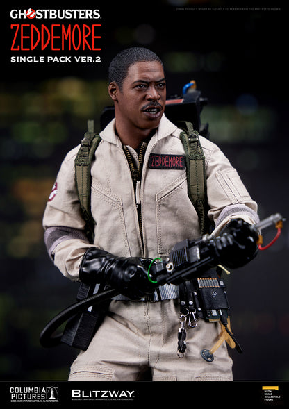 PRE-ORDER BLITZWAY Ghostbusters Winston Zeddemore Single Pack ver.2 1/6 Scale Action Figure