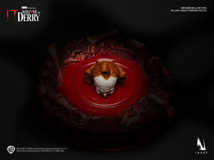 PRE-ORDER INART Ag A045 INART - IT: Welcome to Derry Season 1 - Pennywise (Bloody Version) 1/6 Collectible Figure