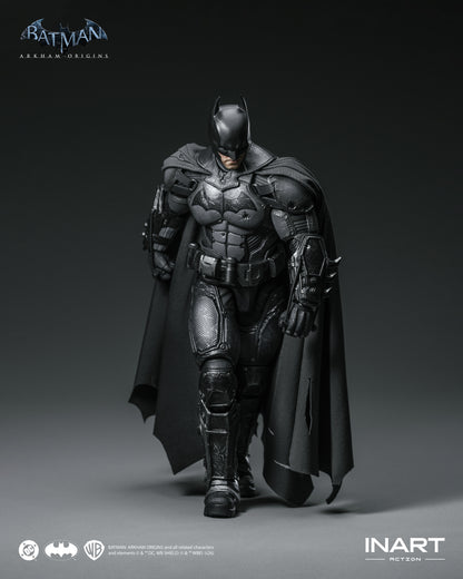 PRE-ORDER INART Action– Batman: Arkham Origins –  Batman (Battle Damaged Version) 1/12 Action Figure