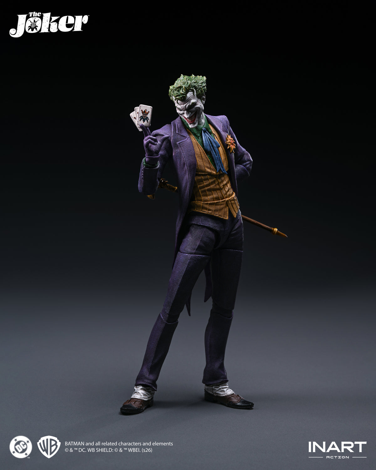 PRE-ORDER INART Action MAG C0005 - The Joker 1/12 Scale Action Figure