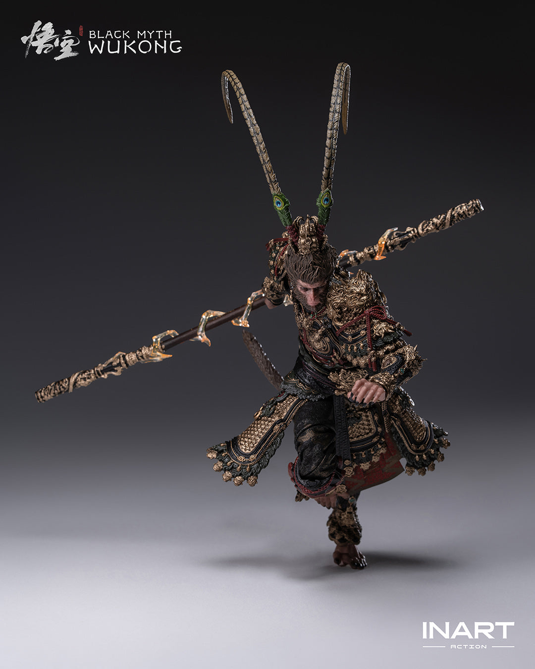 PRE-ORDER INART Action MAG G0010 - Black Myth: Wukong 1/12 Action Figure -  Great Sage Armor Set