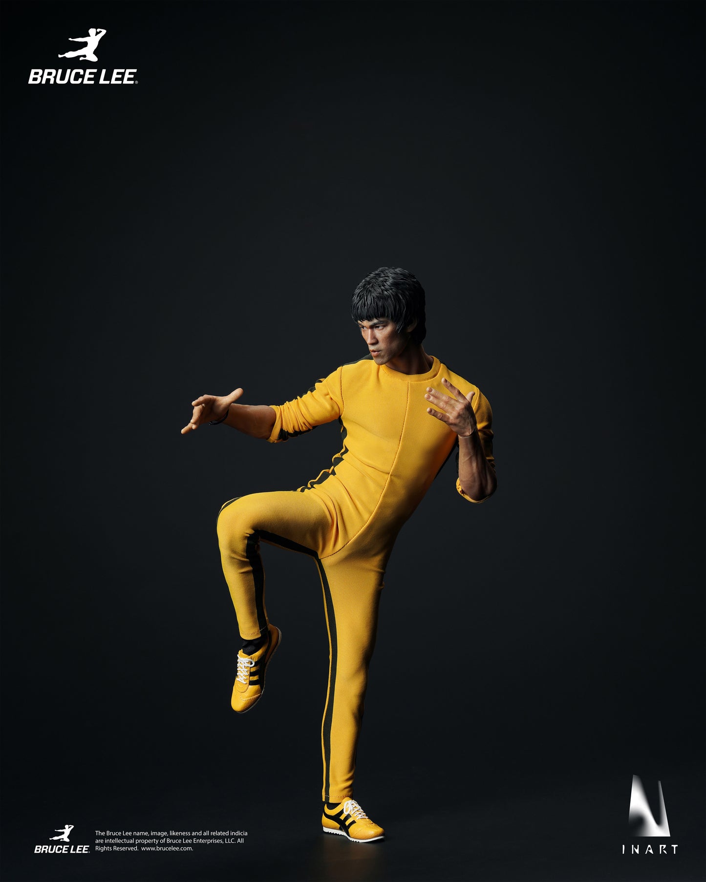 PRE-ORDER INART Gy A043 - Bruce Lee (Yellow Jumpsuit) 1/6 Collectible Figure