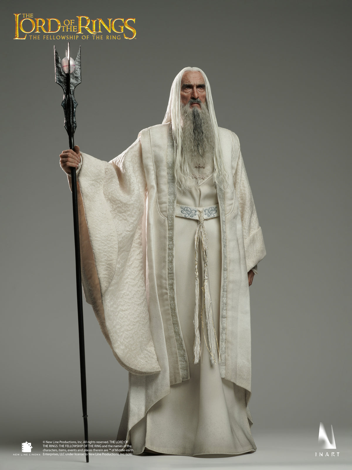 PRE-ORDER INART Ag A041 — The Lord of the Rings: The Fellowship of the Ring — Saruman 1/6 Collectible Figure