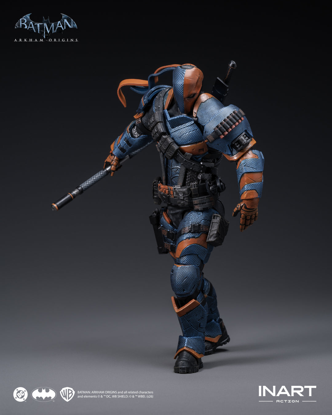 PRE-ORDER INART Action MAG G0012  – Batman: Arkham Origins – Deathstroke 1/12 Scale Action Figure