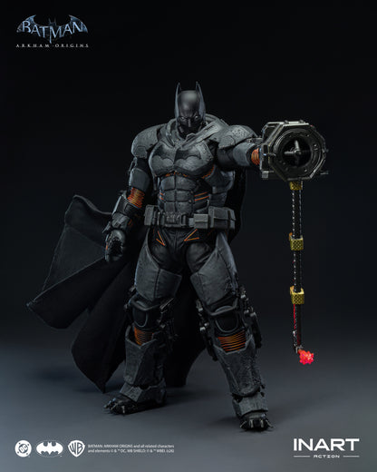 PRE-ORDER INART Action MAG G0013 – Batman: Arkham Origins – Batman (XE Suit) 1/12 Scale Action Figure