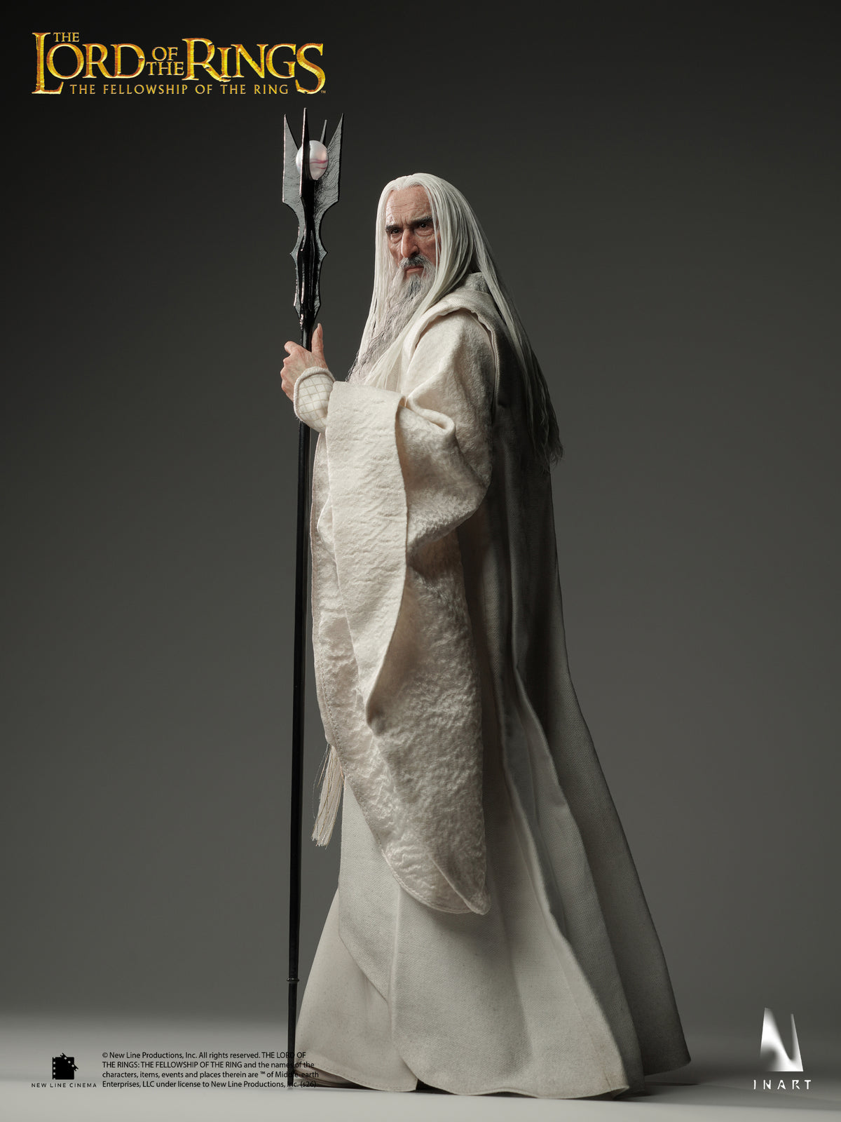 PRE-ORDER INART Ag A041 — The Lord of the Rings: The Fellowship of the Ring — Saruman 1/6 Collectible Figure