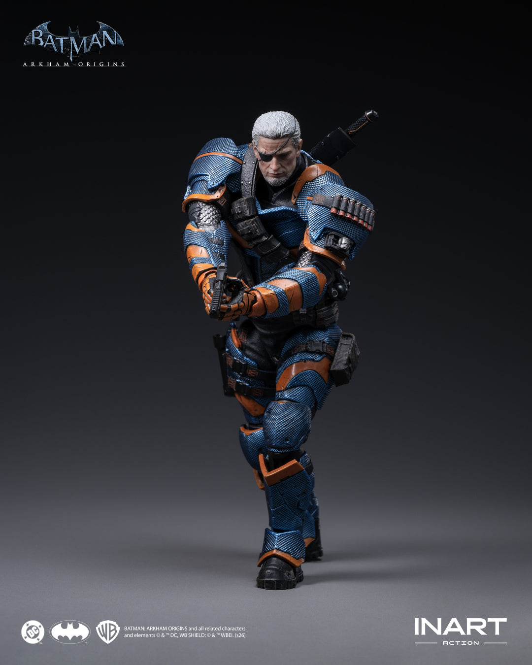 PRE-ORDER INART Action MAG G0012  – Batman: Arkham Origins – Deathstroke 1/12 Scale Action Figure