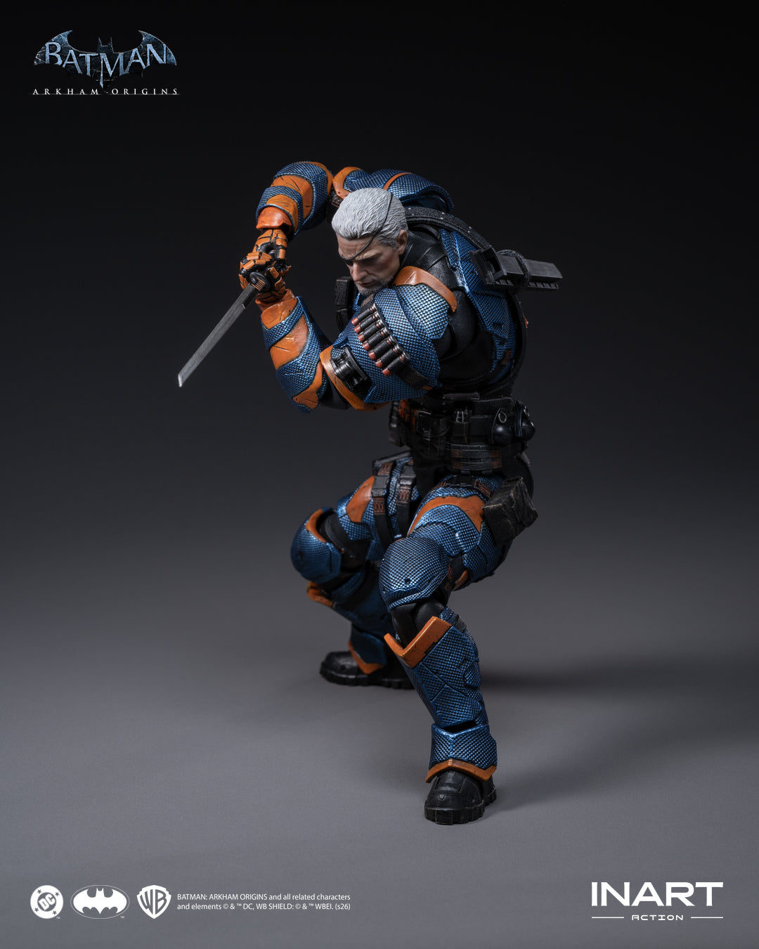 PRE-ORDER INART Action MAG G0012  – Batman: Arkham Origins – Deathstroke 1/12 Scale Action Figure