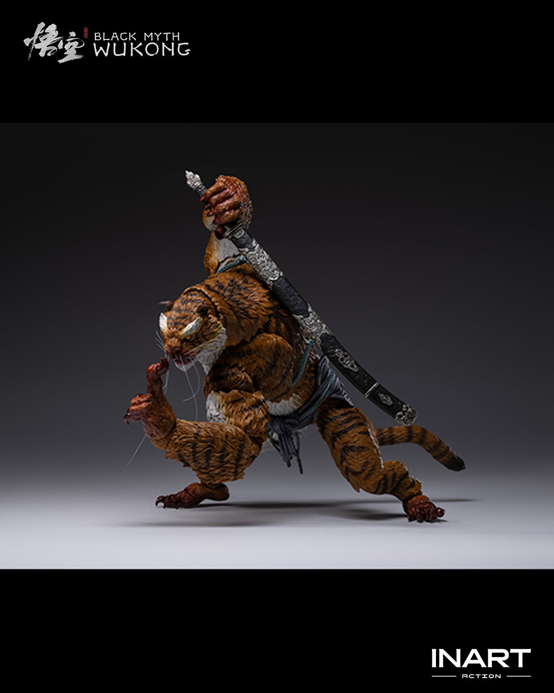 PRE-ORDER INART Action MAG G0006 - Black Myth: Wukong 1/12 Action Figure - Tiger Vanguard