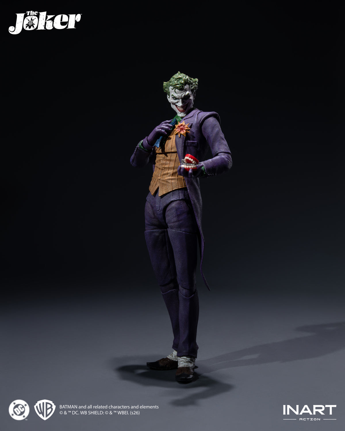 PRE-ORDER INART Action MAG C0005 - The Joker 1/12 Scale Action Figure