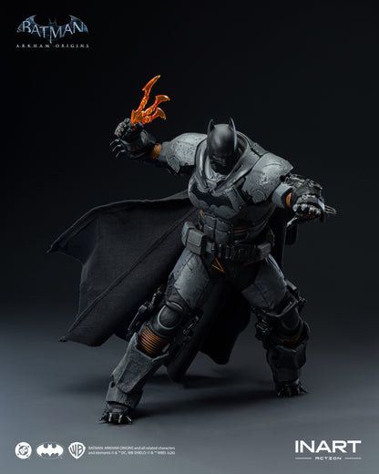 PRE-ORDER INART Action MAG G0013 – Batman: Arkham Origins – Batman (XE Suit) 1/12 Scale Action Figure
