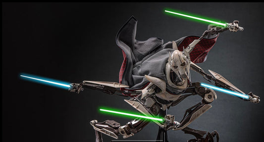 Pre-ORDER Hot Toys MMS760D67B Star Wars Episode III Revenge of the Sith General Grievous 1/6 Scale Collectible Figure Special Edition