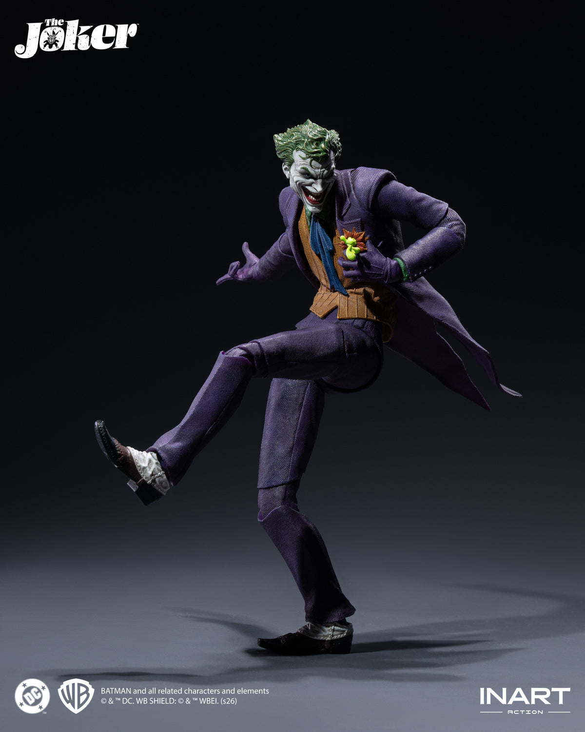 PRE-ORDER INART Action MAG C0005 - The Joker 1/12 Scale Action Figure