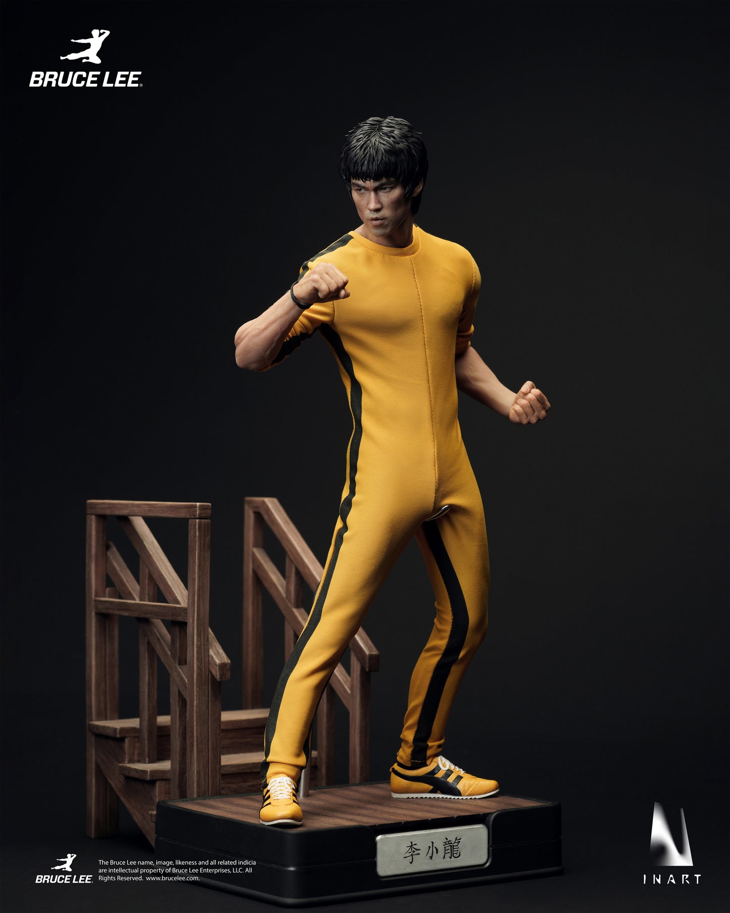 PRE-ORDER INART Gy A043 - Bruce Lee (Yellow Jumpsuit) 1/6 Collectible Figure