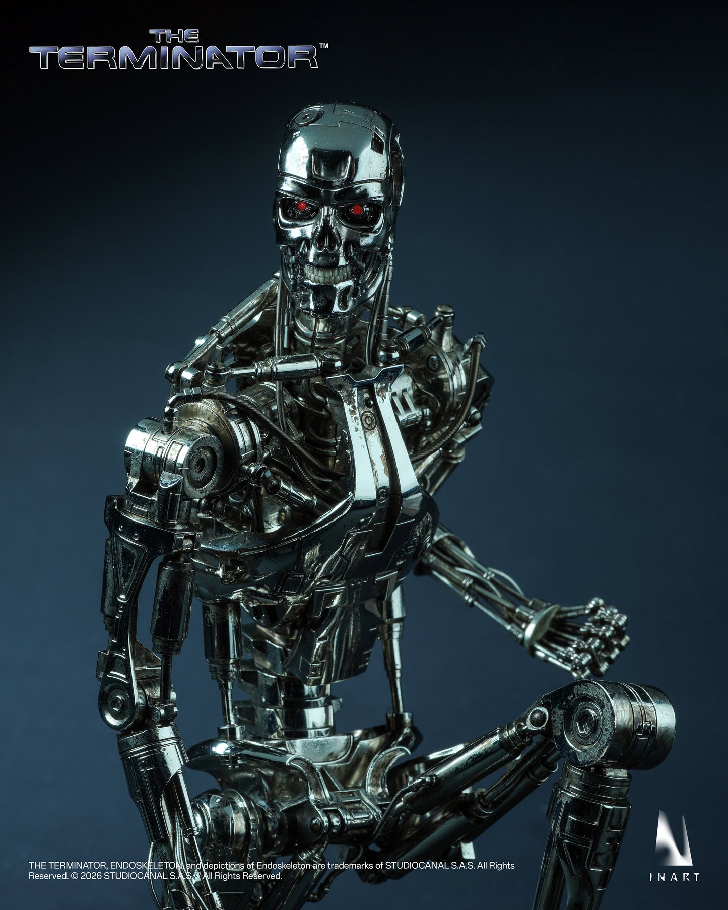 PRE-ORDER INART – The Terminator - T-800 Endoskeleton 1/6 Collectible Figure