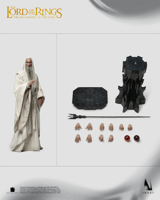 PRE-ORDER INART Ag A041 — The Lord of the Rings: The Fellowship of the Ring — Saruman 1/6 Collectible Figure