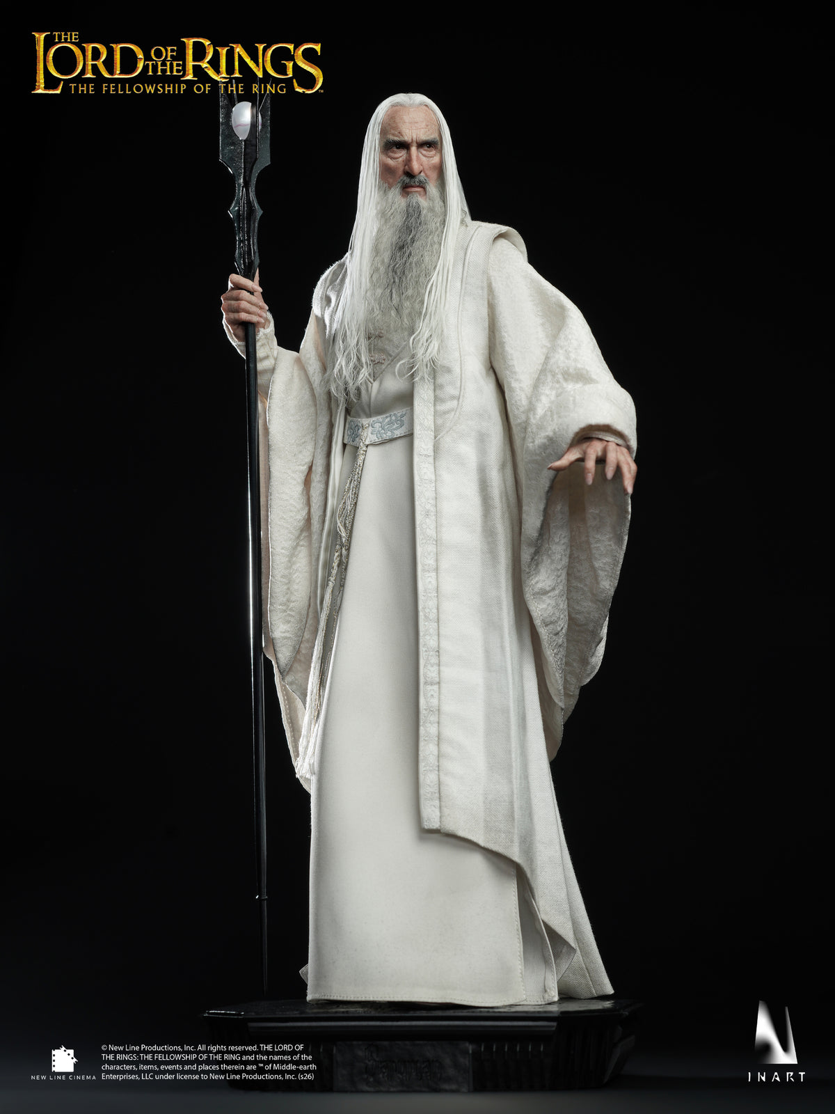 PRE-ORDER INART Ag A041 — The Lord of the Rings: The Fellowship of the Ring — Saruman 1/6 Collectible Figure