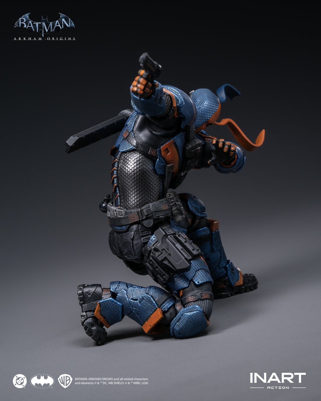 PRE-ORDER INART Action MAG G0012  – Batman: Arkham Origins – Deathstroke 1/12 Scale Action Figure