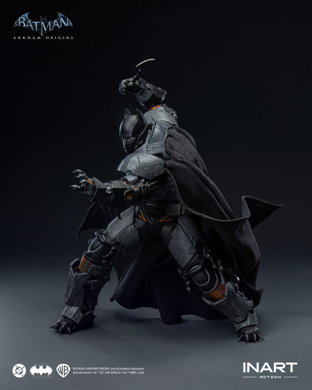 PRE-ORDER INART Action MAG G0013 – Batman: Arkham Origins – Batman (XE Suit) 1/12 Scale Action Figure