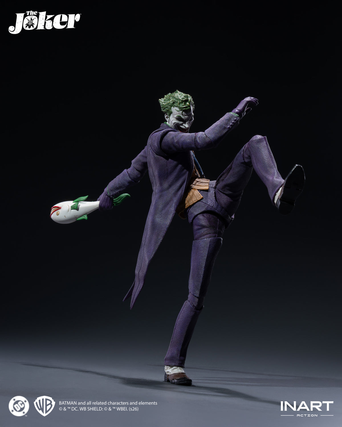PRE-ORDER INART Action MAG C0005 - The Joker 1/12 Scale Action Figure