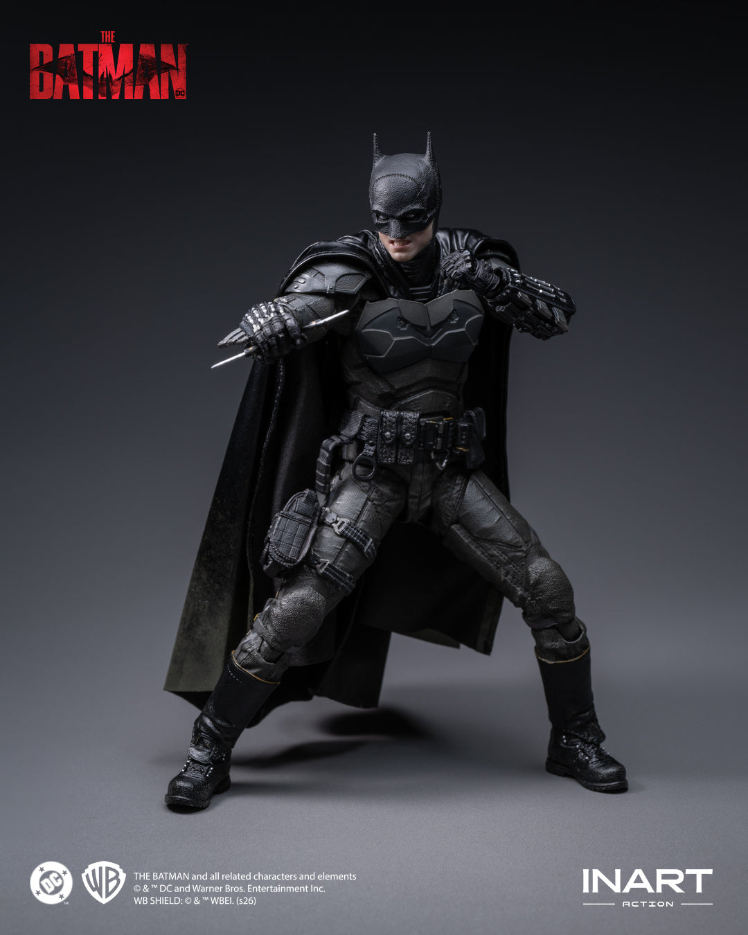 PRE-ORDER INART Action Hg M0006 – The Batman – Batman 1/12 Scale Action Figure