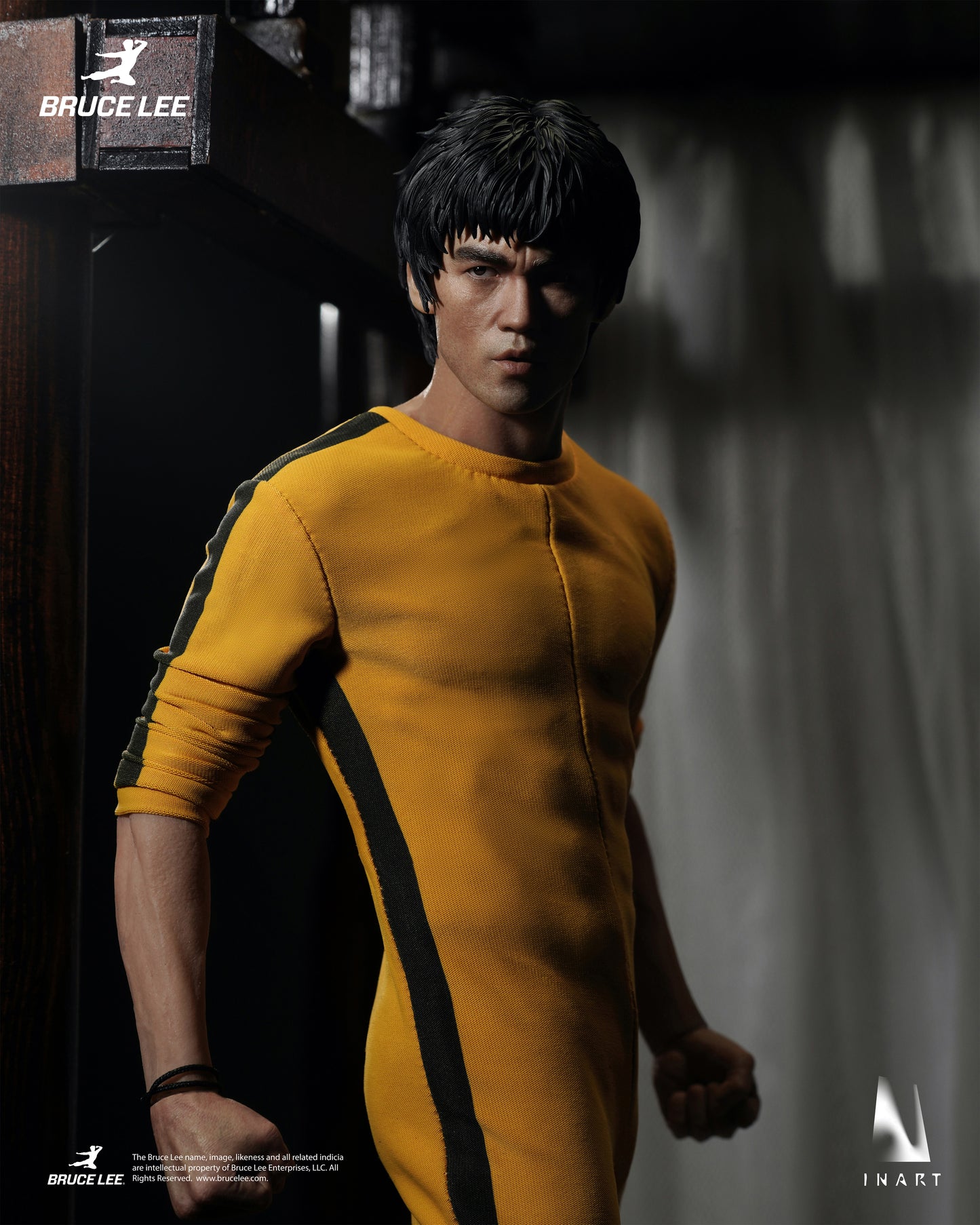 PRE-ORDER INART Gy A043 - Bruce Lee (Yellow Jumpsuit) 1/6 Collectible Figure