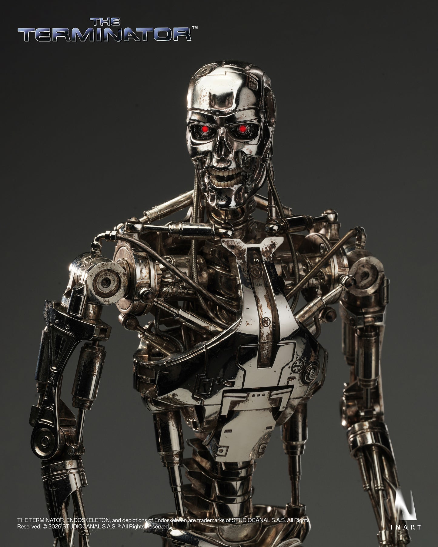 PRE-ORDER INART – The Terminator - T-800 Endoskeleton 1/6 Collectible Figure