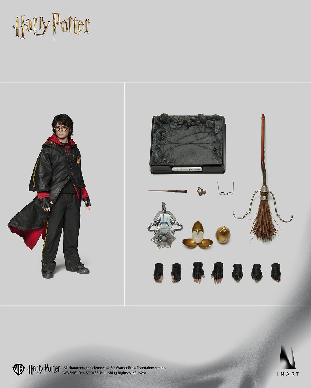 PRE-ORDER INART Ag A046 - Harry Potter and the Goblet of Fire - Harry Potter 1/6 Collectible Figure