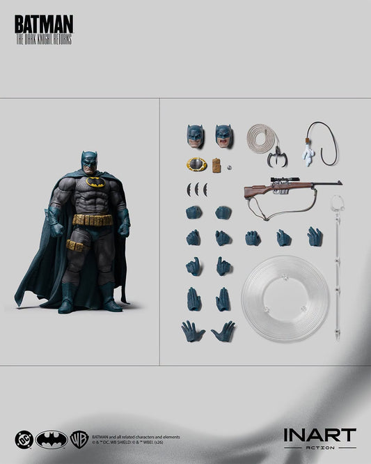 PRE-ORDER INART Action MAG C0006 - Batman: The Dark Knight Returns - Batman (Blue Suit) 1/12 Scale Action Figure