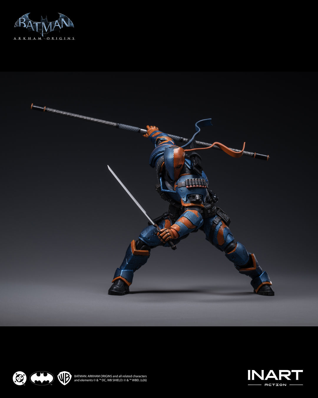 PRE-ORDER INART Action MAG G0012  – Batman: Arkham Origins – Deathstroke 1/12 Scale Action Figure
