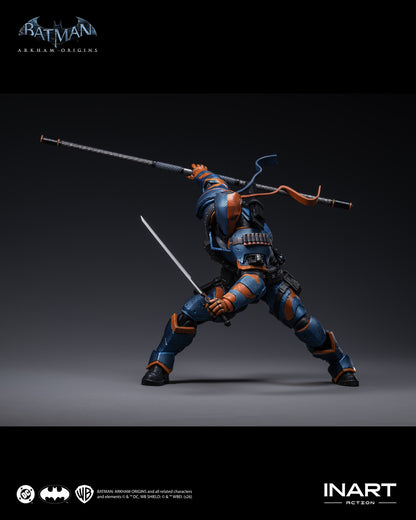 PRE-ORDER INART Action MAG G0012  – Batman: Arkham Origins – Deathstroke 1/12 Scale Action Figure