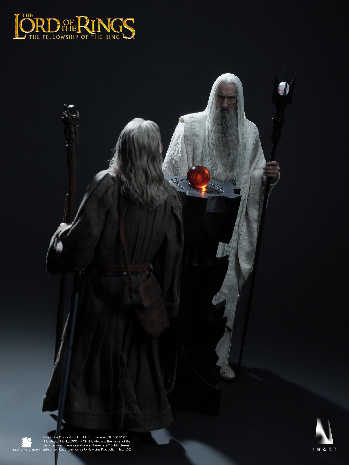 PRE-ORDER INART Ag A041 — The Lord of the Rings: The Fellowship of the Ring — Saruman 1/6 Collectible Figure