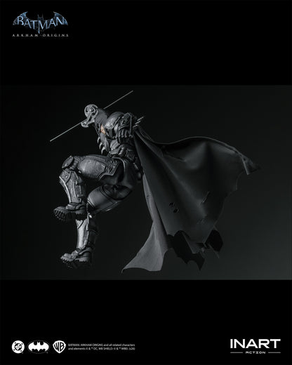 PRE-ORDER INART Action– Batman: Arkham Origins –  Batman (Battle Damaged Version) 1/12 Action Figure