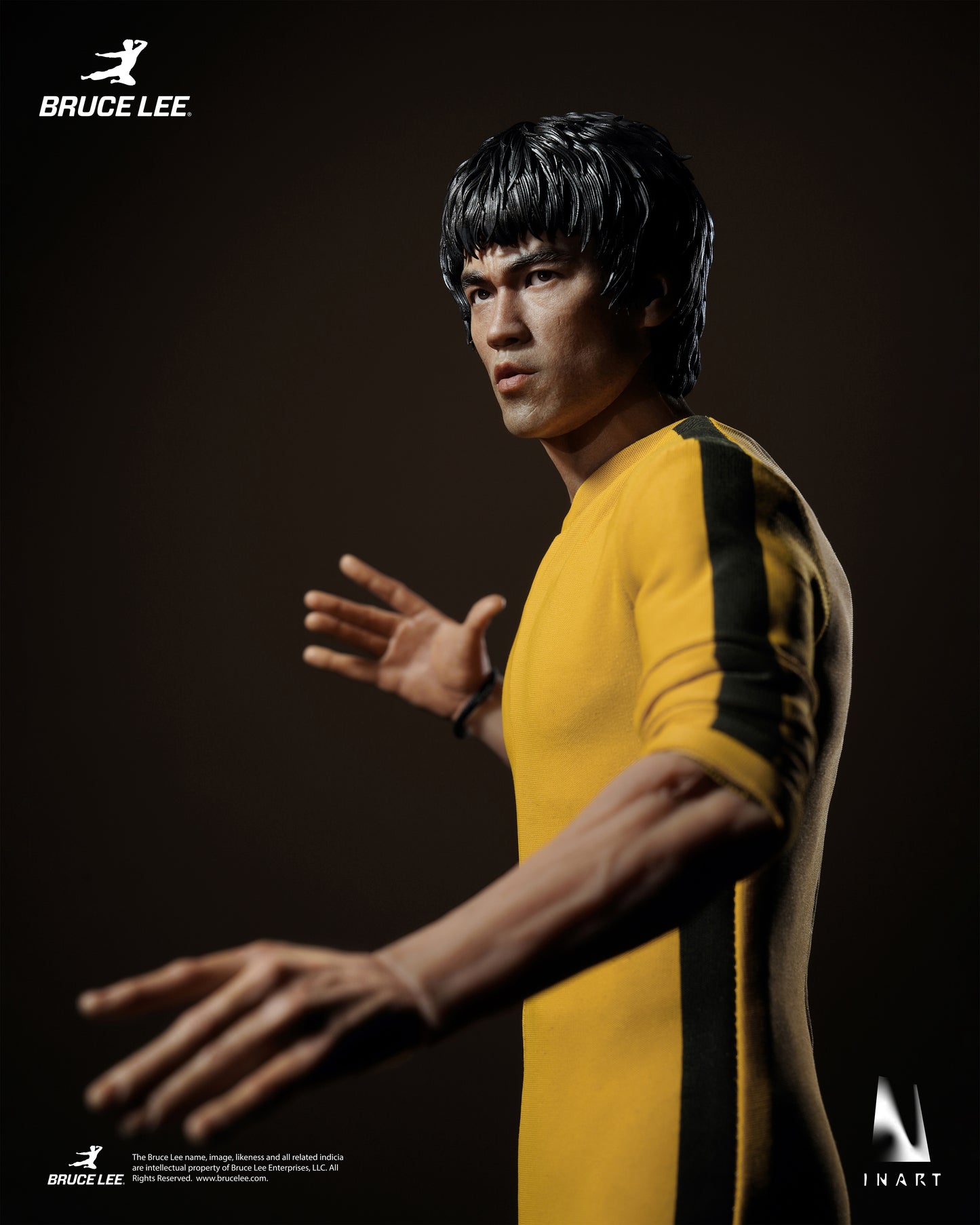 PRE-ORDER INART Gy A043 - Bruce Lee (Yellow Jumpsuit) 1/6 Collectible Figure